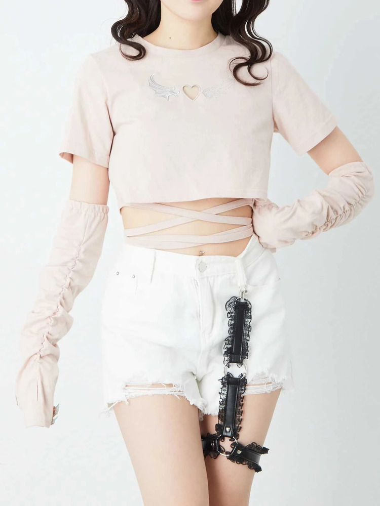 Be mqin レースガーター付ショーパン - Ank Rouge(アンクルージュ)の