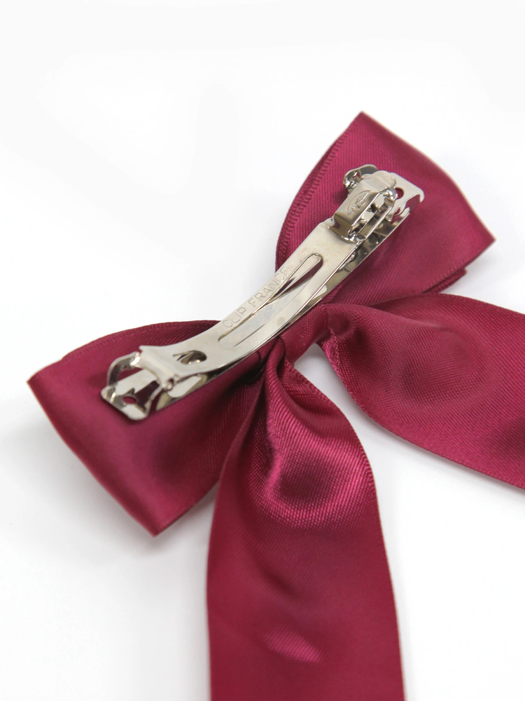 ハートビジューリボンバレッタSET - Ank Rouge(アンクルージュ)の