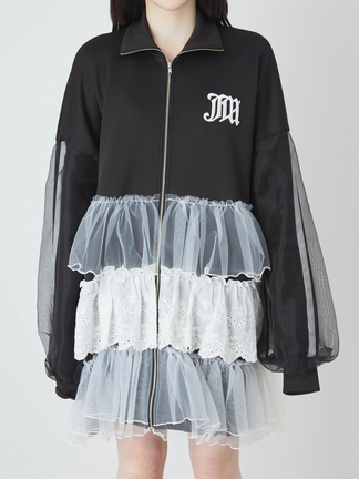 チュールティアードジャージ - Jamie エーエヌケー(ジェイミーエー