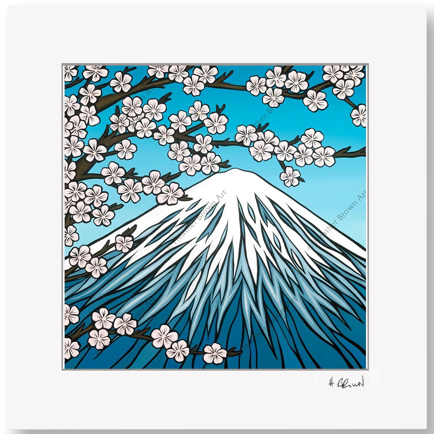 MT. FUJI / Heather Brown（ヘザーブラウン）のMatted Prints通販