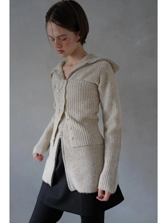 Hooded Knit Long Cardigan / TRUNC 88（トランクエイティーエイト）の