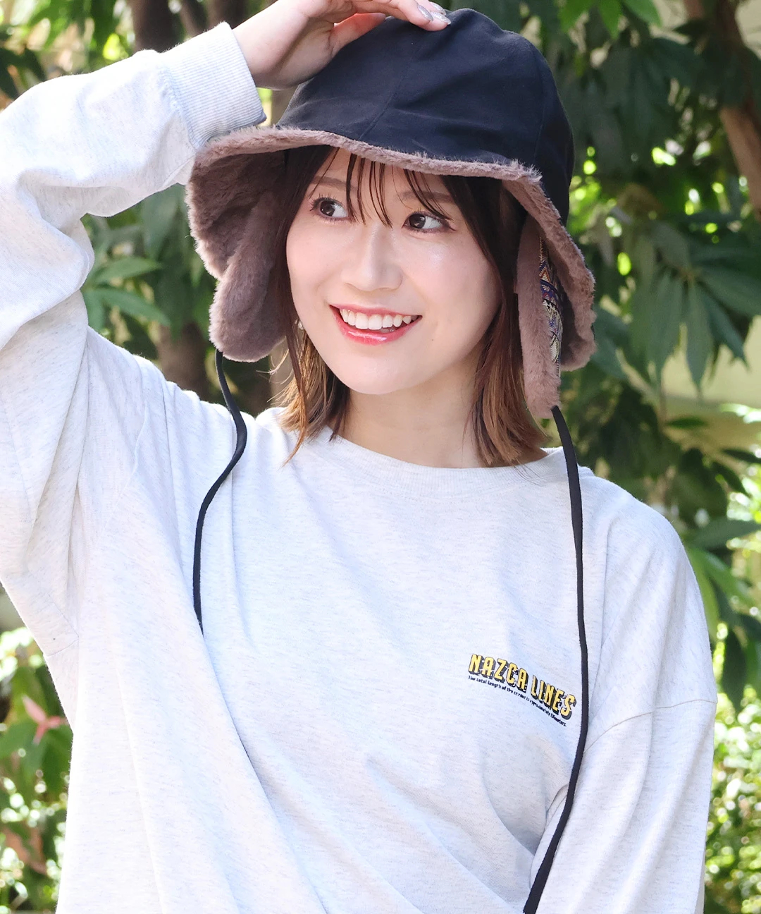 ゴブラン耳当てチューリップハット 【3月2日(月)15時までの限定価格