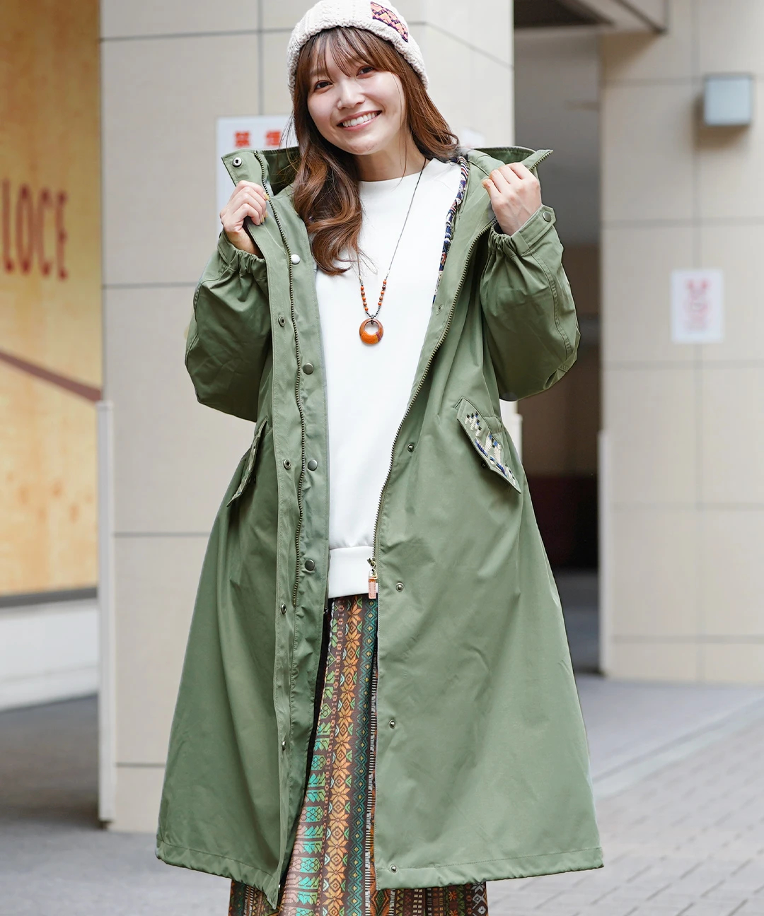 3wayビッグモッズコート / コート | エスニックファッション＆雑貨の