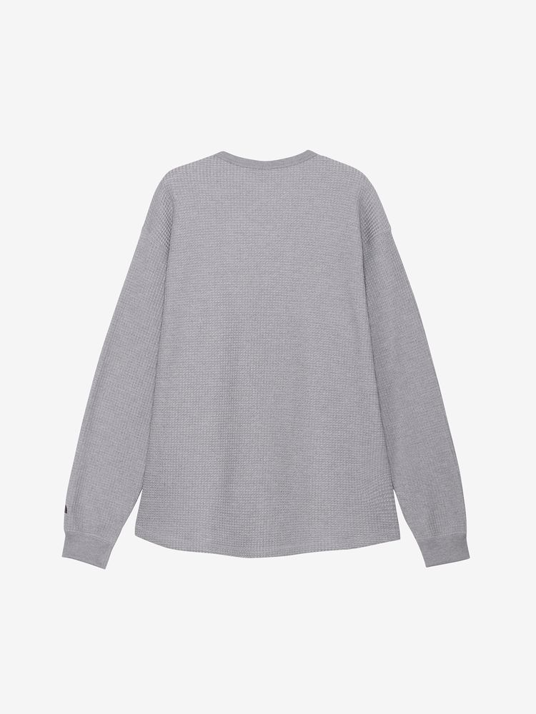 公式】ロングスリーブウォームワッフルクルー（ユニセックス）｜ザ