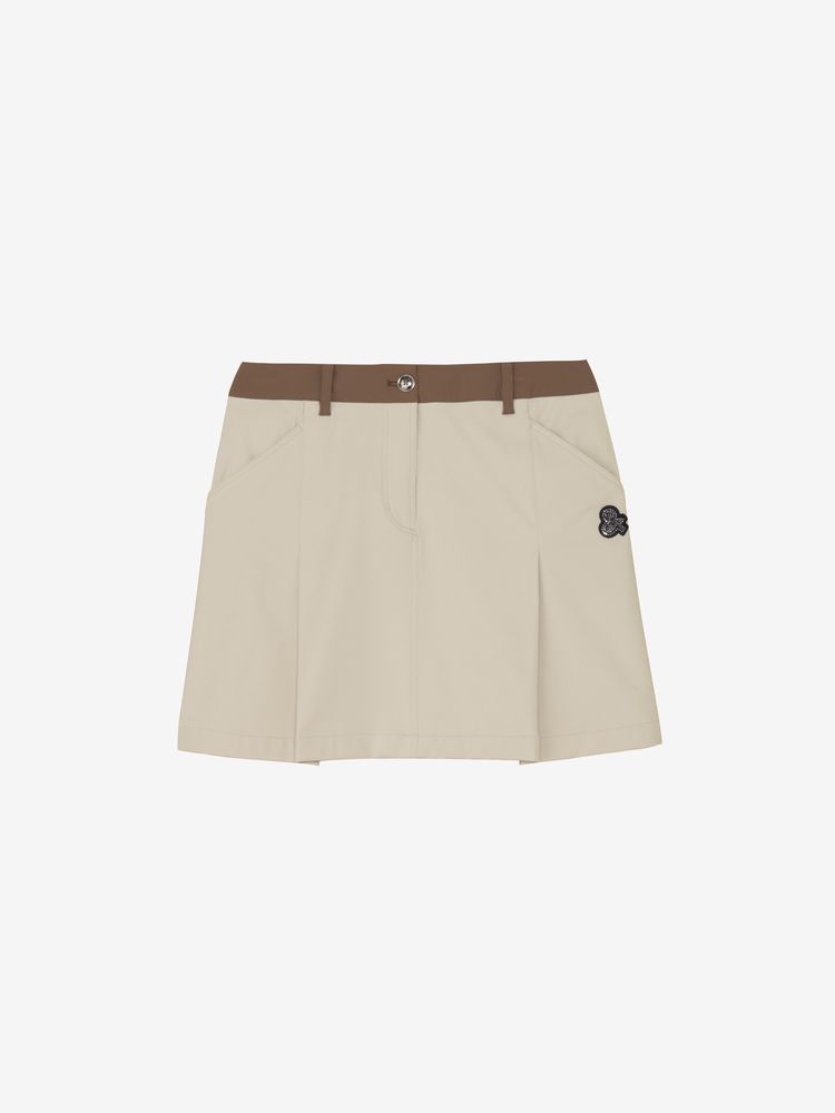 公式・アウトレット】クリーンジャージ切替デザインスカート（スカート