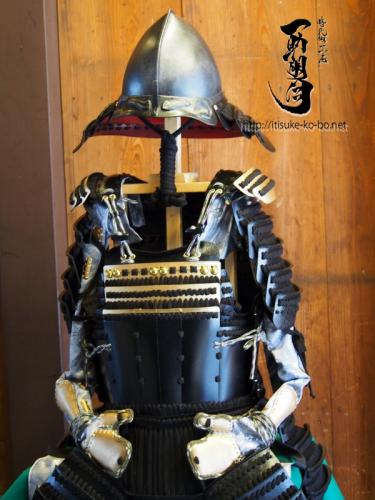 桃山期〜江戸期‼️希少‼️木製の三品‼️金彩脇立‼️前立‼️武具 甲冑