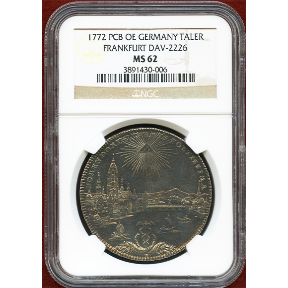 JCC | ジャパンコインキャビネット / ドイツ フランクフルト 1772PCB