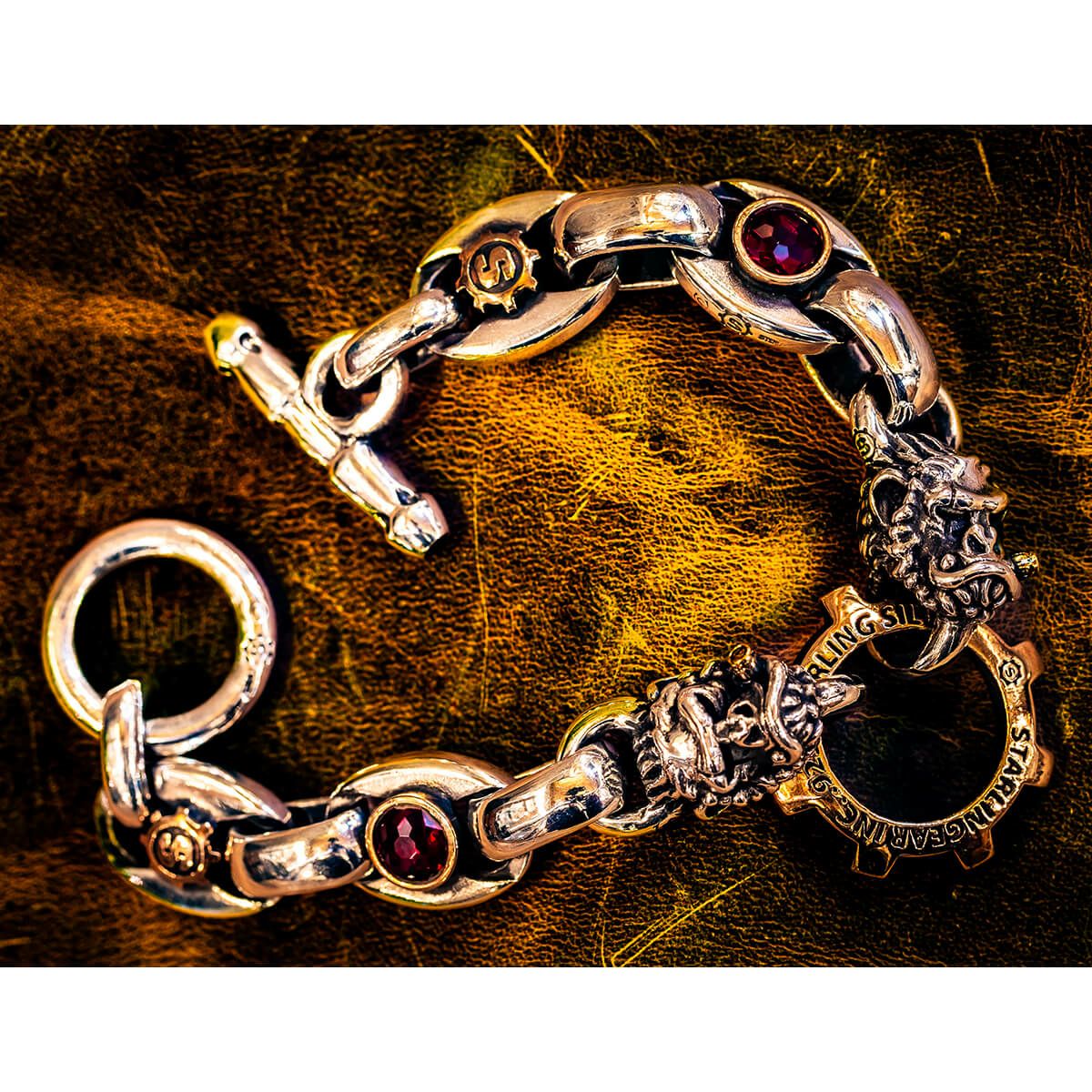 スターリンギア パンチャーニューマオリフェイスペンダント w/22k