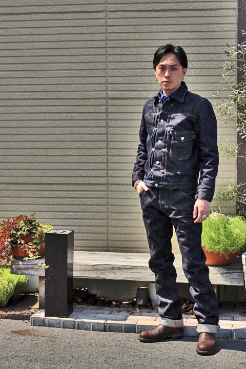 限定生産] 「JELADO」×「IRON HEART」 2nd 21oz Jackass Denim Indigo