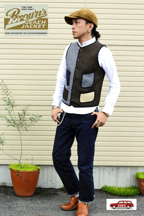 Browns BEACH」 EARLY VEST ブラウンズビーチ アーリーベスト