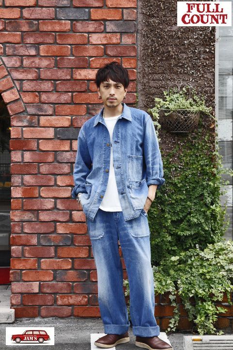 FULLCOUNT」1930s Denim Short Coverall フルカウント ショート