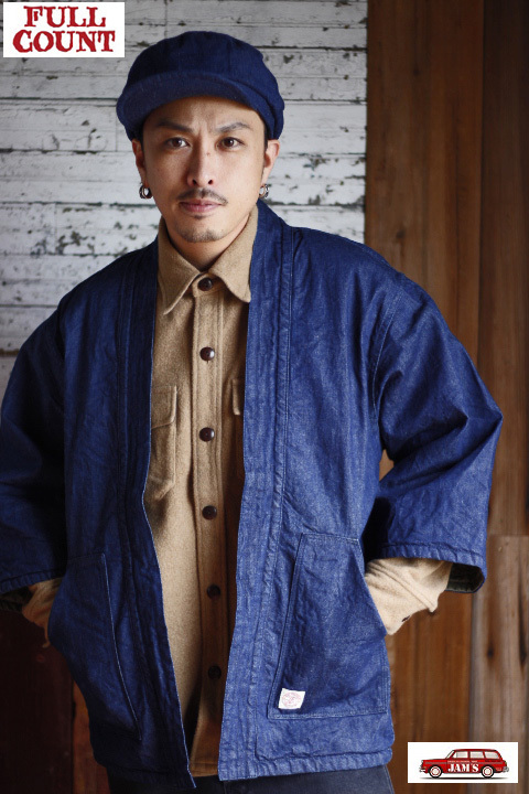FULLCOUNT」REVERSIBLE DENIM HAPPI COAT フルカウント リバーシブル