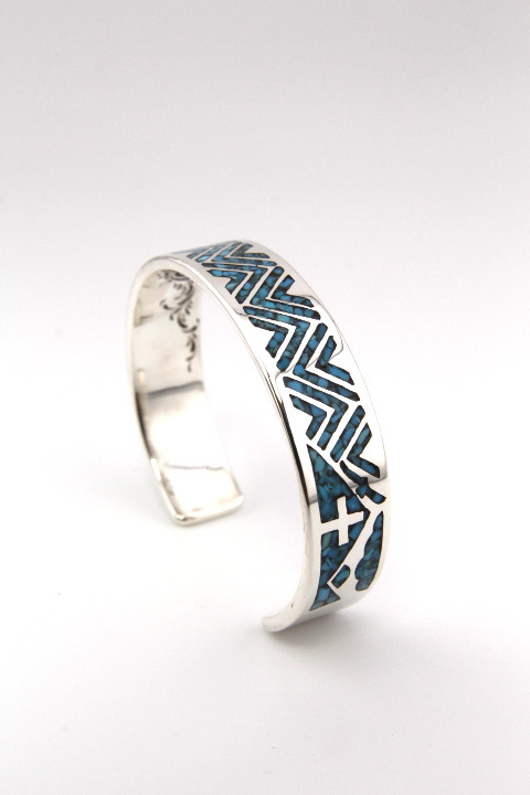 Mt.hill」 Thunder Bolt TQ Chip Inlay Cuff マウントヒル チップ