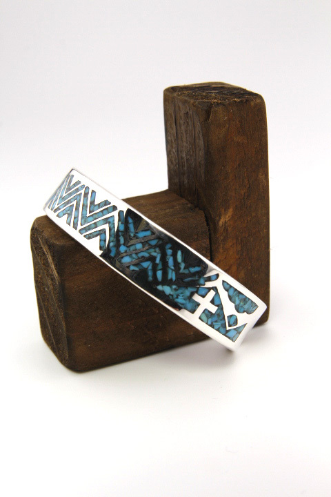 Mt.hill」 Thunder Bolt TQ Chip Inlay Cuff マウントヒル チップ