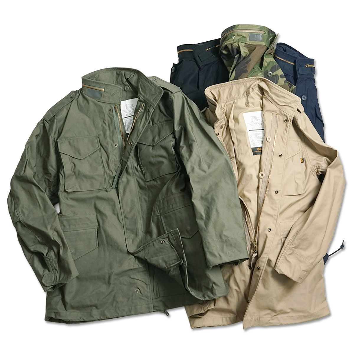 アルファインダストリーズ ALPHA M-65 フィールドコート | Jalana