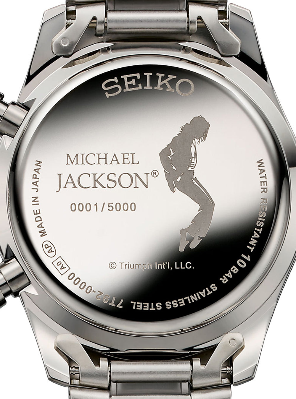MICHAEL JACKSON × SEIKO COLLABORATION WATCH LIMITED EDITION MADE
