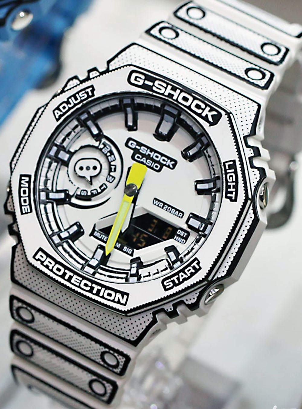 CASIO WATCH G-SHOCK MANGA THEME ANALOG-DIGITAL 2100 SERIES GA