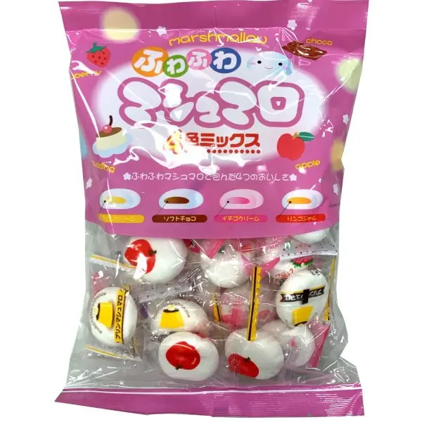 Fluffy Marshmallow 4-flavor Assorted 173g (クリート ふわふわ