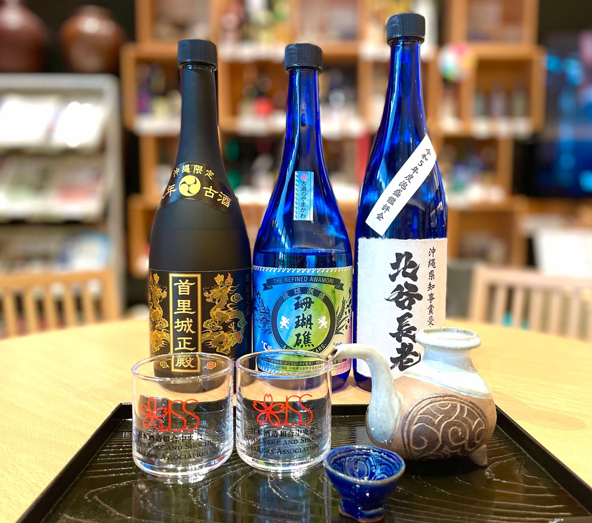 泡盛古酒 3種飲み比べセット | 日本の酒情報館 |日本酒造組合中央会 | JSS