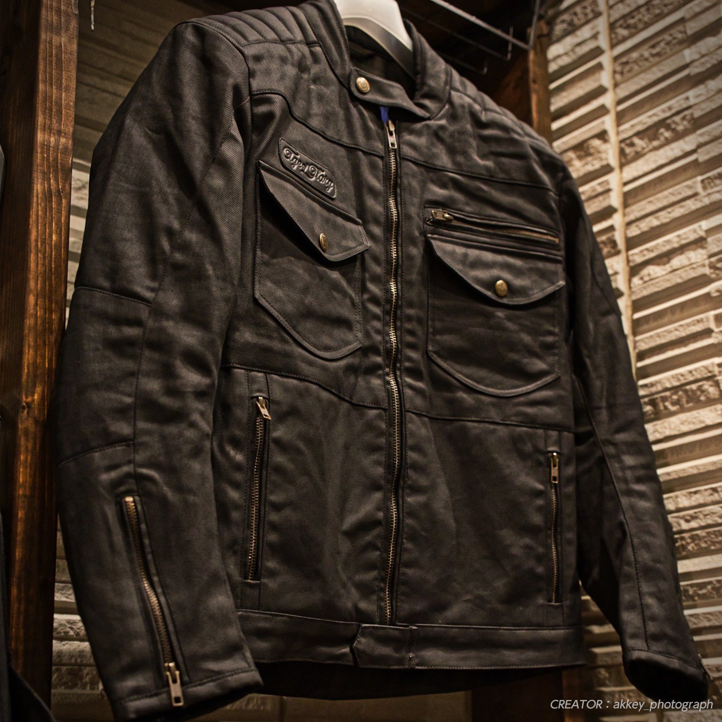 試着無料】エイジオブグローリー ワーカー - バイク ジャケット ワーク