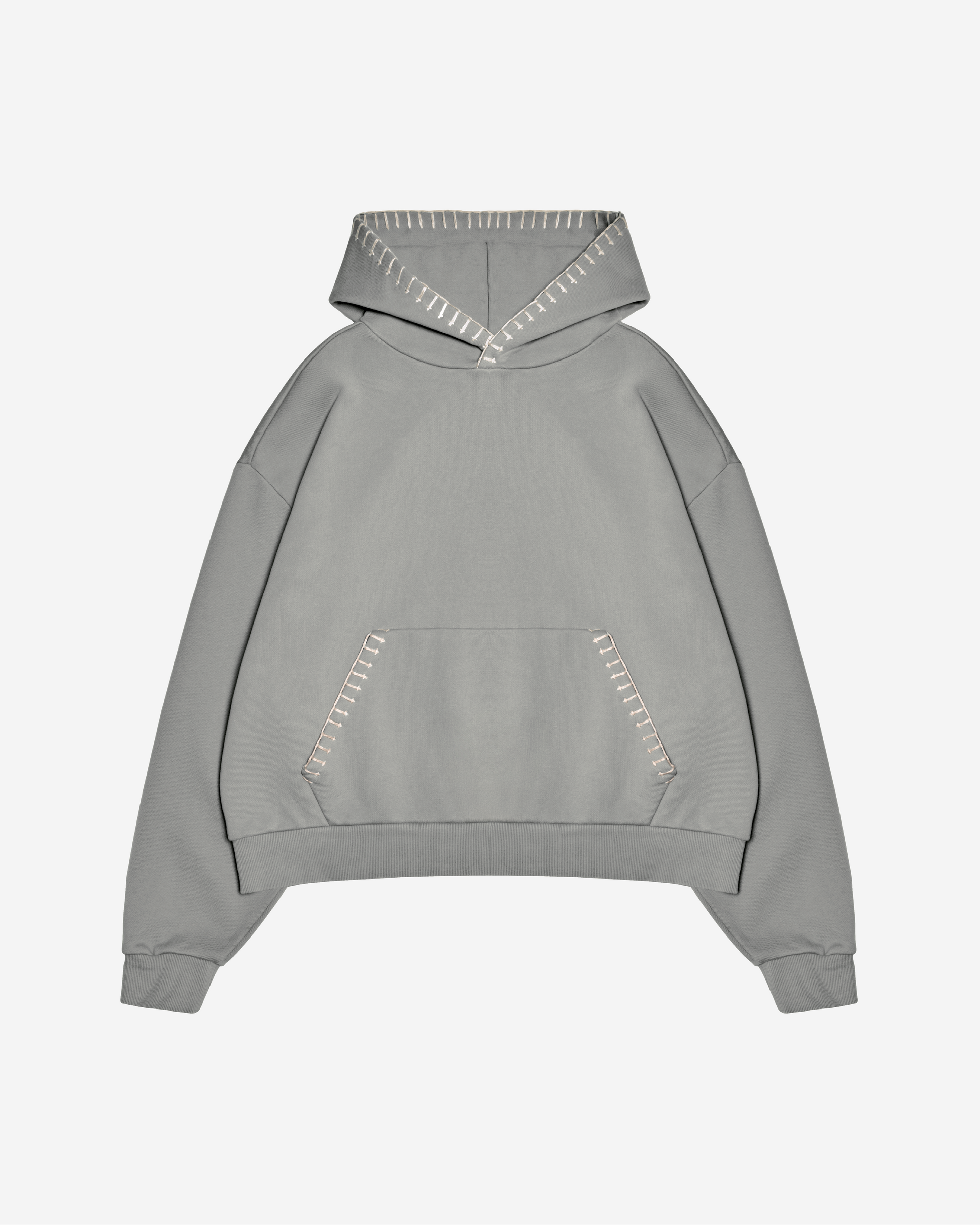 STITCHWORK UNIFORM HOODIE SAGE – jaxxYz