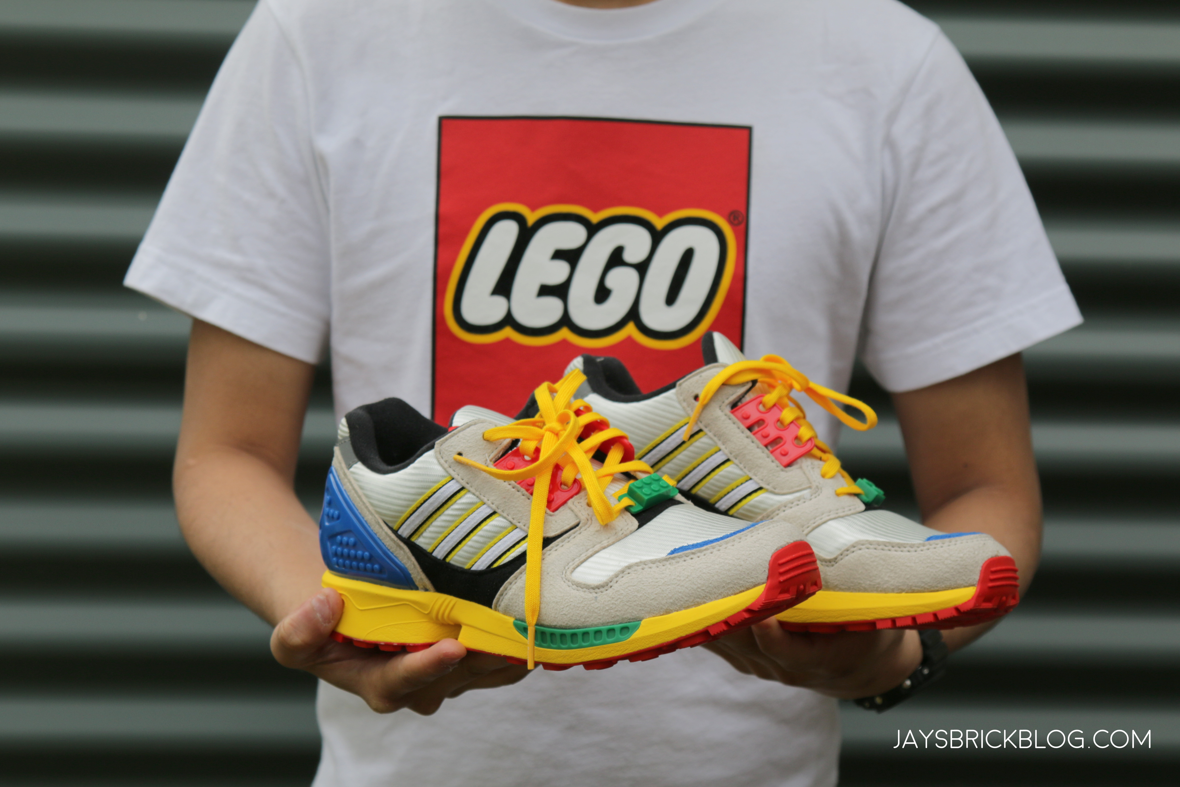 Review: LEGO x Adidas ZX 8000 Sneaker - Jay's Brick Blog