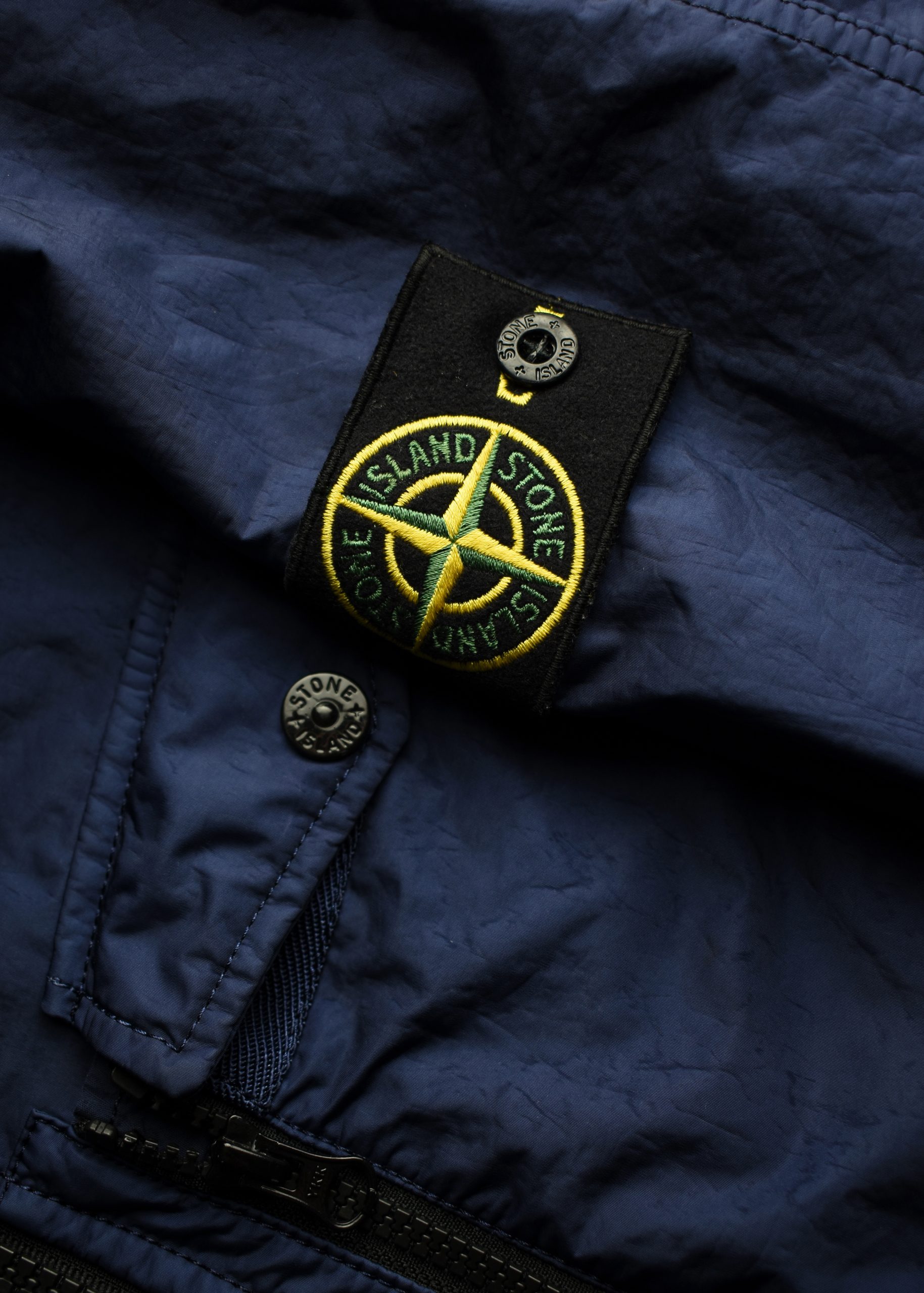 AW15 STONE ISLAND LAMY NYLON FLOCK JACKET (XL) - Jazzy Badger
