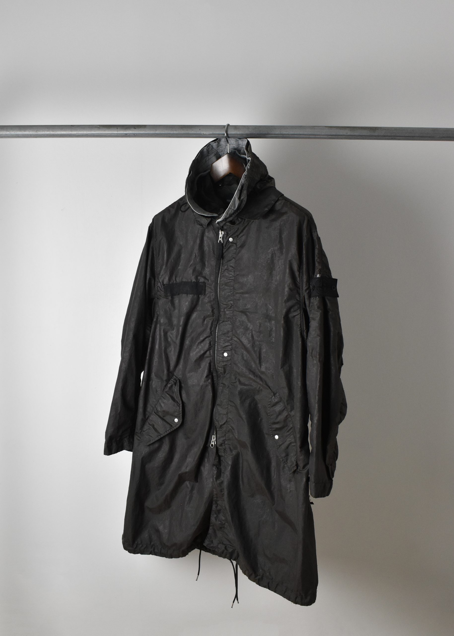 SS18 STONE ISLAND SHADOW PROJECT NYLON METAL SPIDER WATRO PARKA