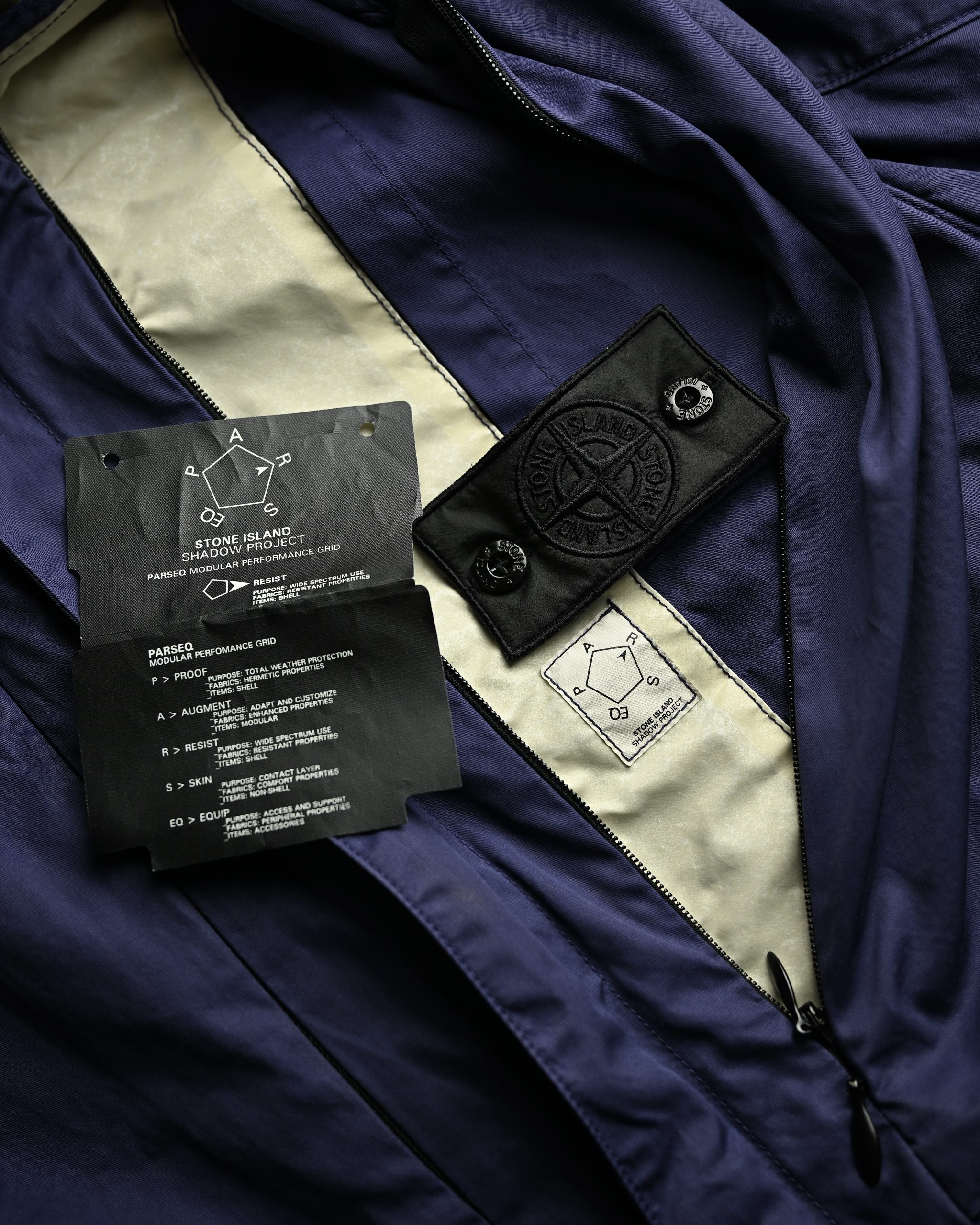 STONE ISLAND SHADOW PROJECT BATAVIA-T FIELD JACKET (M) - Jazzy Badger