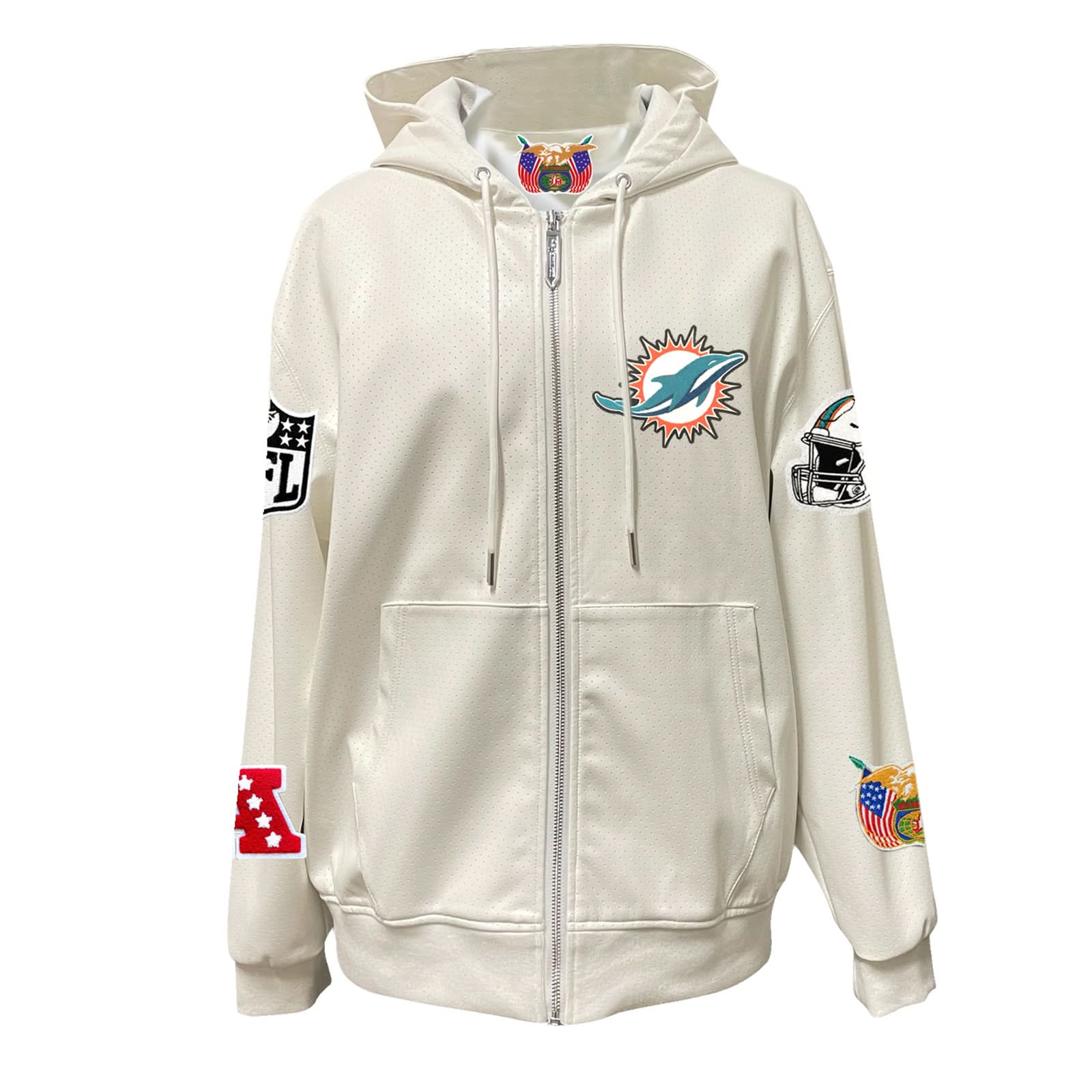 Miami Dolphins Zip-Up Jacket