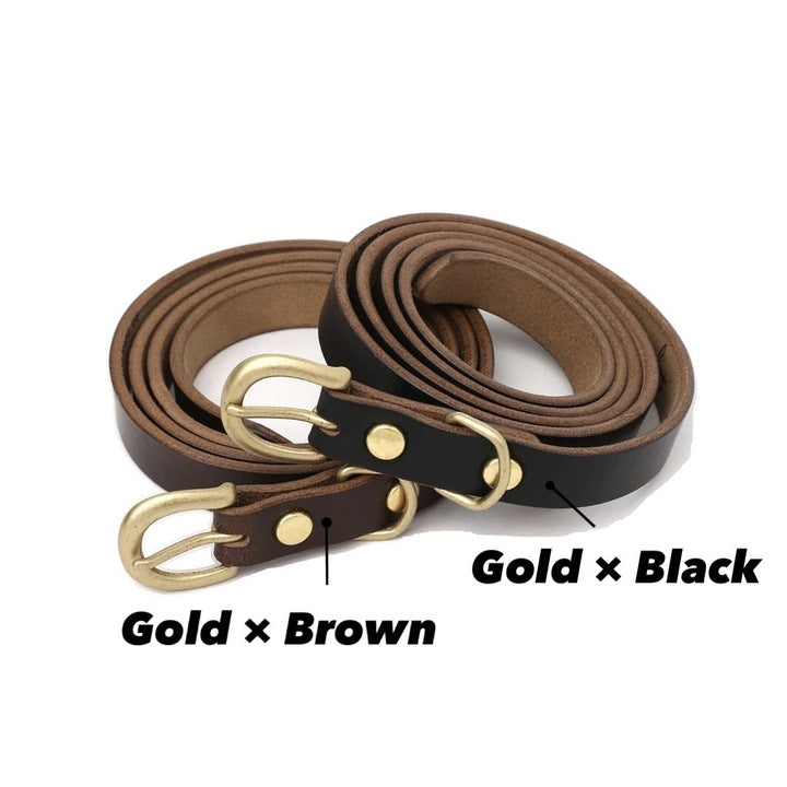 JDG02648】JELADO×BUTTON WORKS D-Buckle16mmHorweenCXL(Cromxcel®)Leather