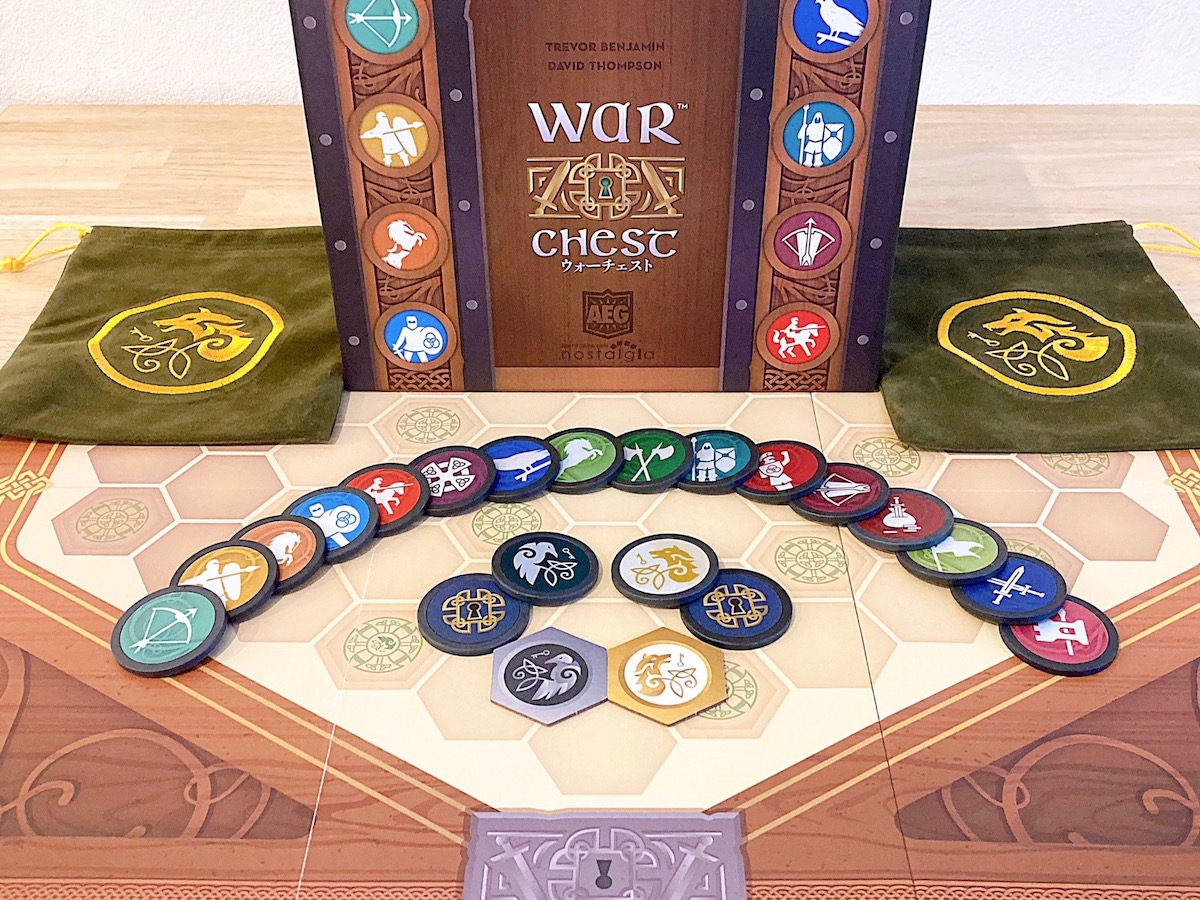ゲーム紹介]ウォーチェスト | JELLY JELLY CAFE ボードゲームカフェ