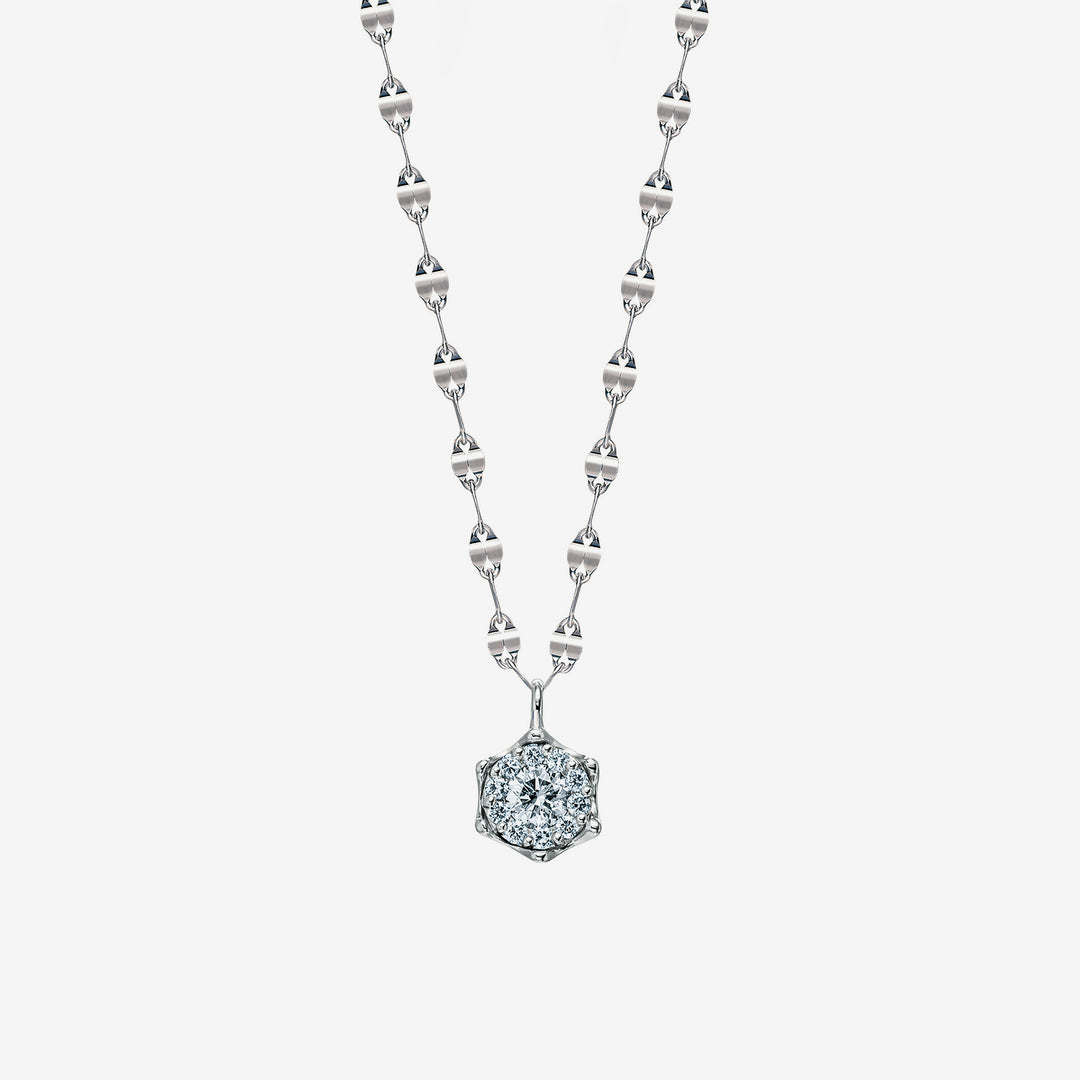 asta Iris】プラチナ ダイヤモンド ロングネックレス（トータル0.31ct