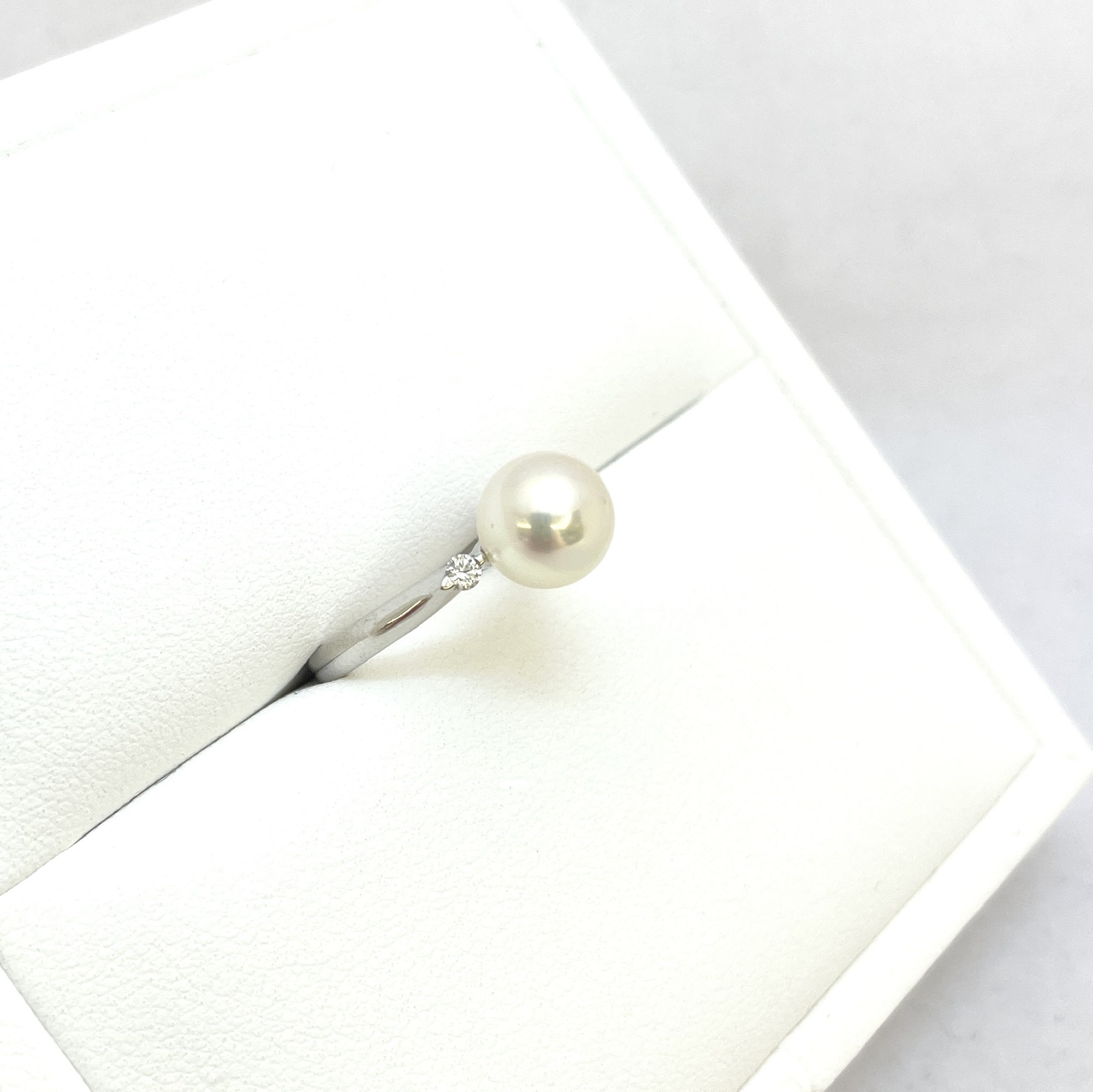 Pt900 パールリング | JEWELRY BASE｜福島県いわき市の婚約指輪・結婚