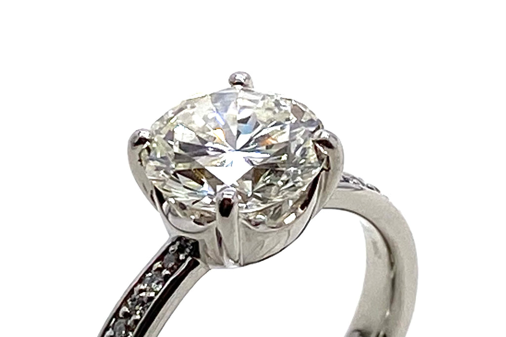 Ponte Vecchio 【ポンテヴェキオ】Pt950ダイヤモンドリング (NO.127911