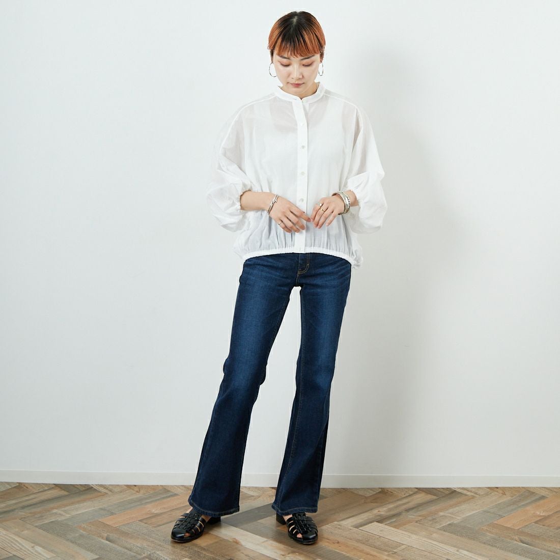 MICA&DEAL [マイカアンドディール] ドルマンパフスリーブブラウス