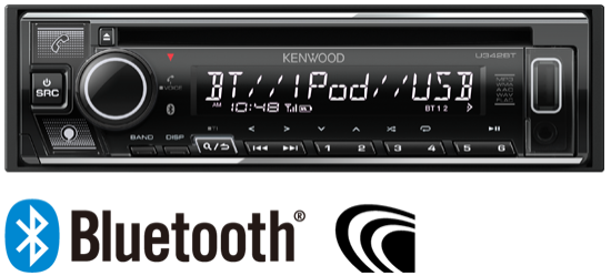 1DIN CD/USB/iPod/Bluetoothレシーバー U342BT Amazon Alexa搭載 | JVC