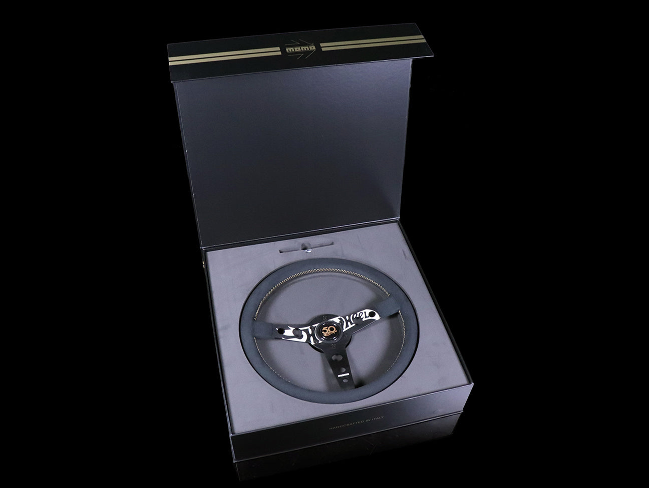 Momo X Hot Wheels Limted Edition Steering Wheel - 350mm Black