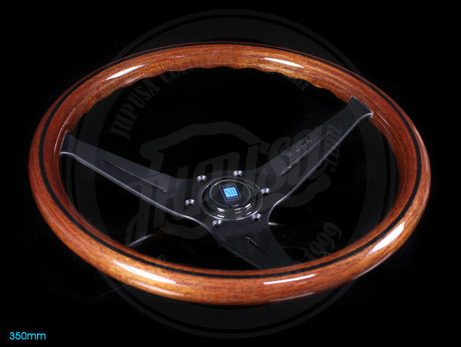 Nardi Classic Wood Deep Corn 330/350mm Steering Wheel w/Black