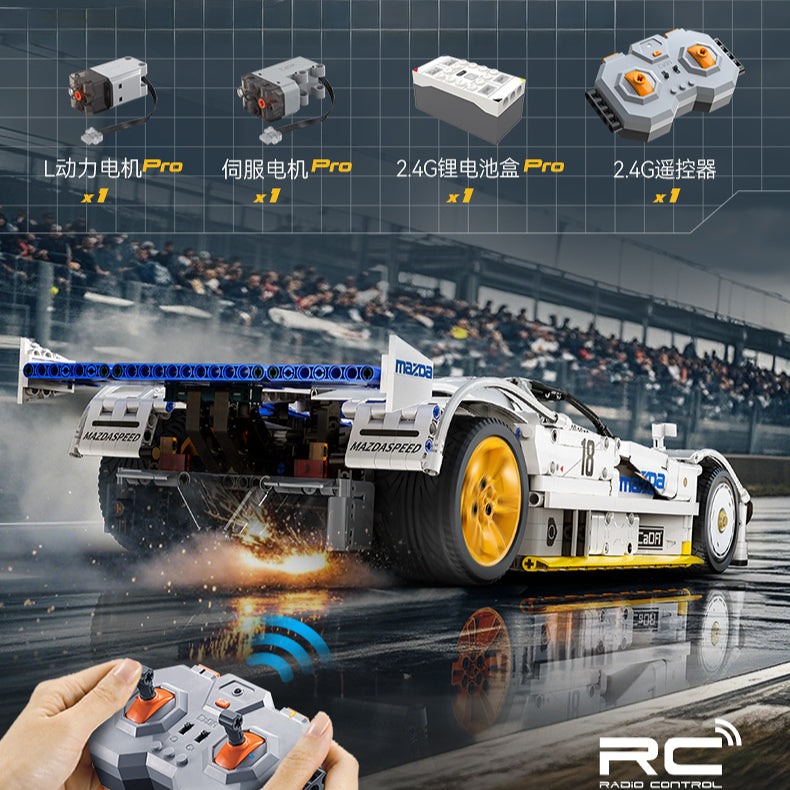 1797 pcs CaDA C63007 Mazda 787B 1:10 – Joy Bricks