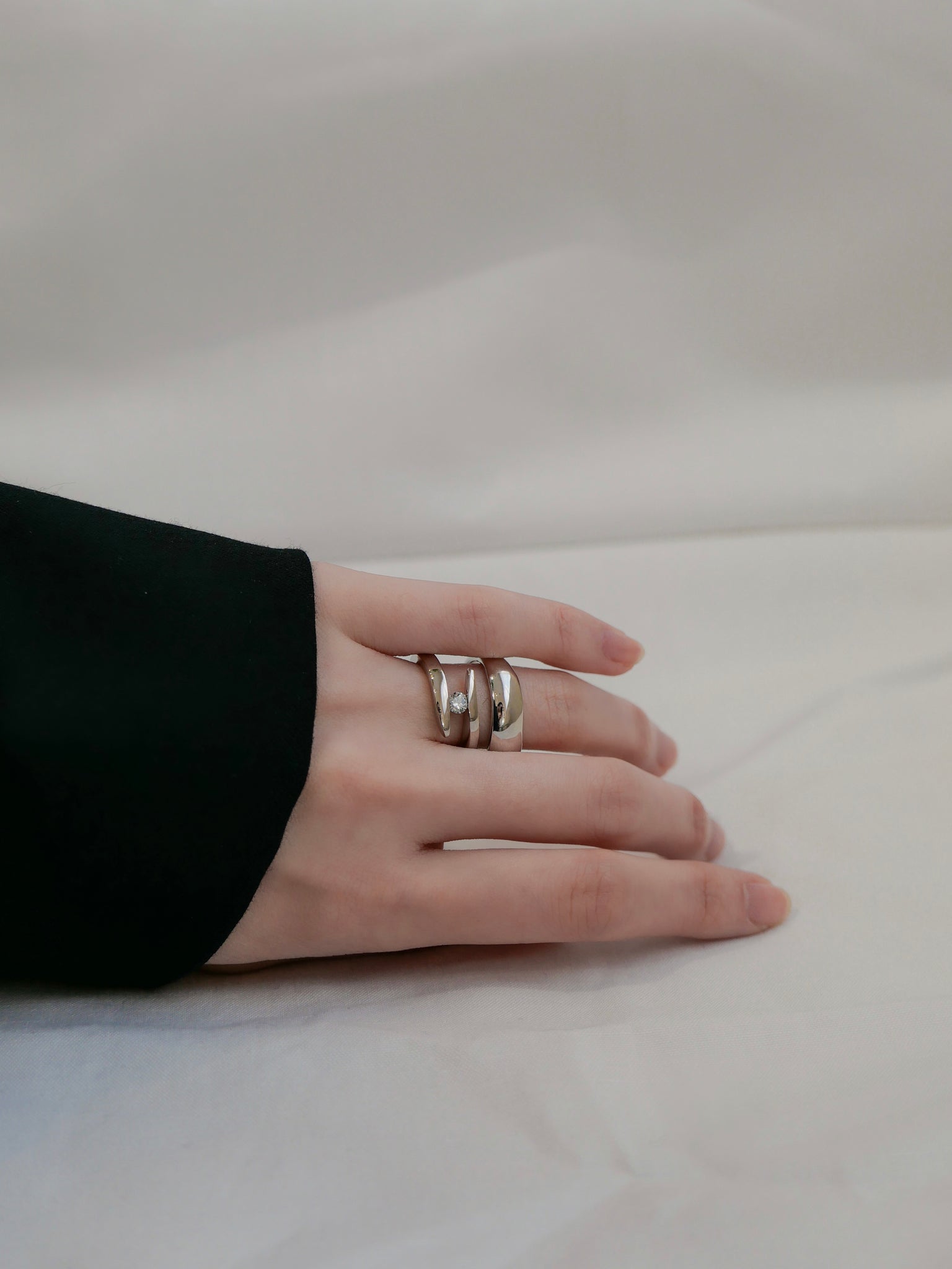 Ring MEA CULPA White Gold Diamond 06 – JOAQUIN BERAO Online Shop