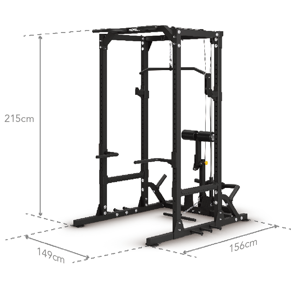 オンライン限定】パワーラック＋ディスク＆バーベルセット