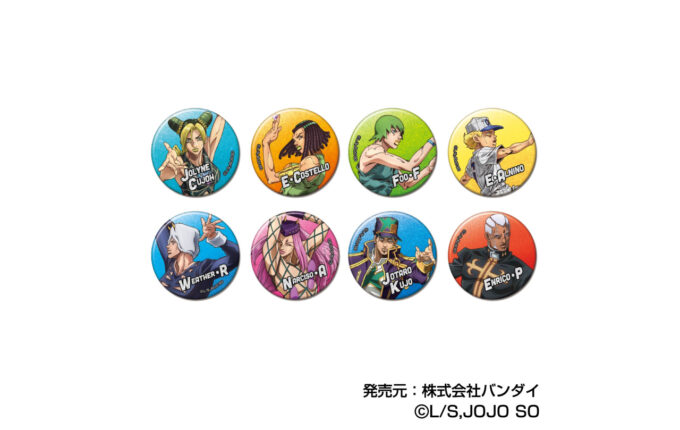 ジョジョの奇妙な冒険 グリッターCANバッジ』 ファントムブラッド