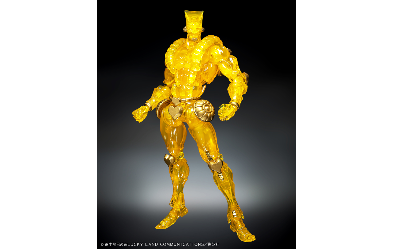 超像可動『ジョジョの奇妙な冒険 第3部』「ザ・ワールド Ver.CLEAR