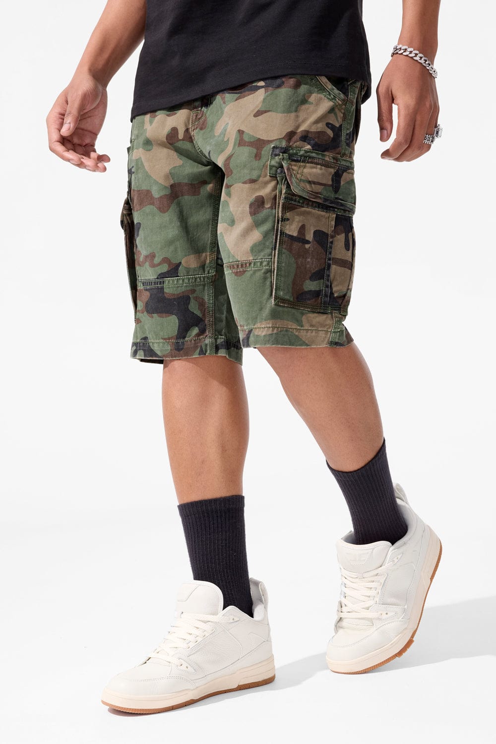 OG - Xavier Camo Cargo Shorts