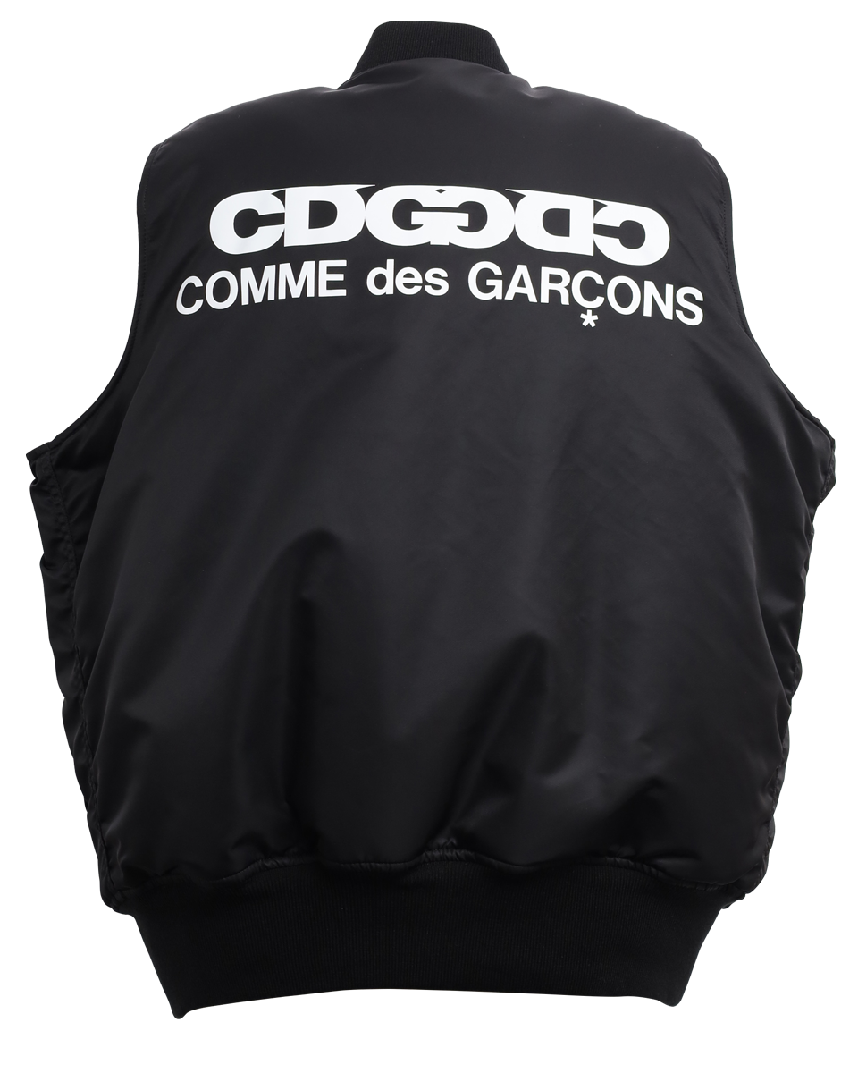 CDG x ALPHA INDUSTRIES MA-1 VEST | CDG - COMME des GARÇONS（コム
