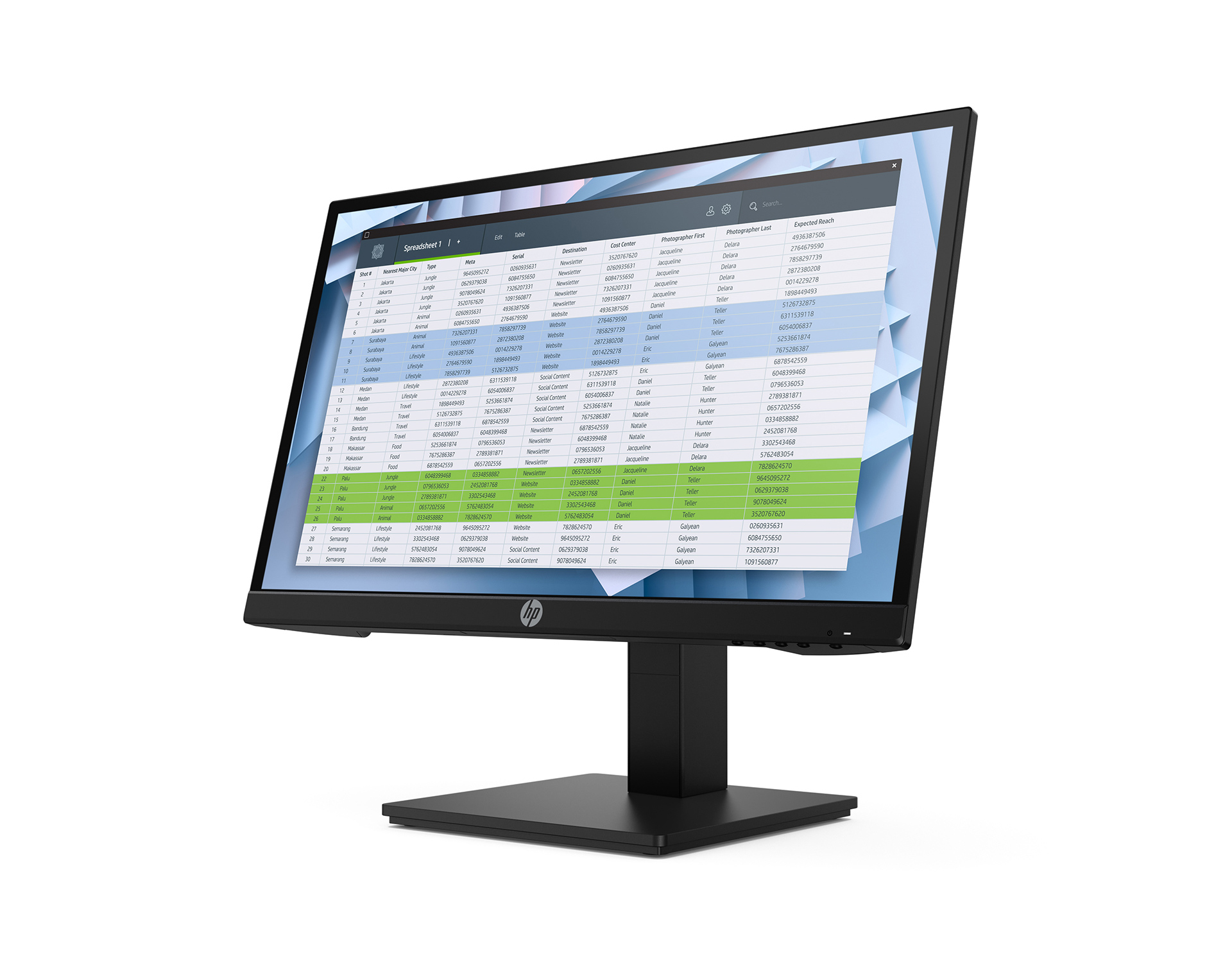 高さ調節可能】HP 21.5インチワイドIPSモニター P22h HP DirectPlus