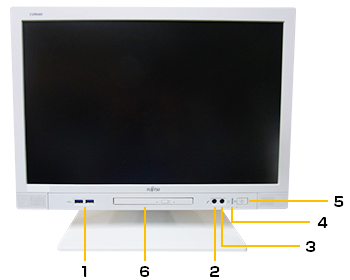 富士通デスクトップ パソコン ESPRIMO K557/R 各部名称/外観 - FMWORLD