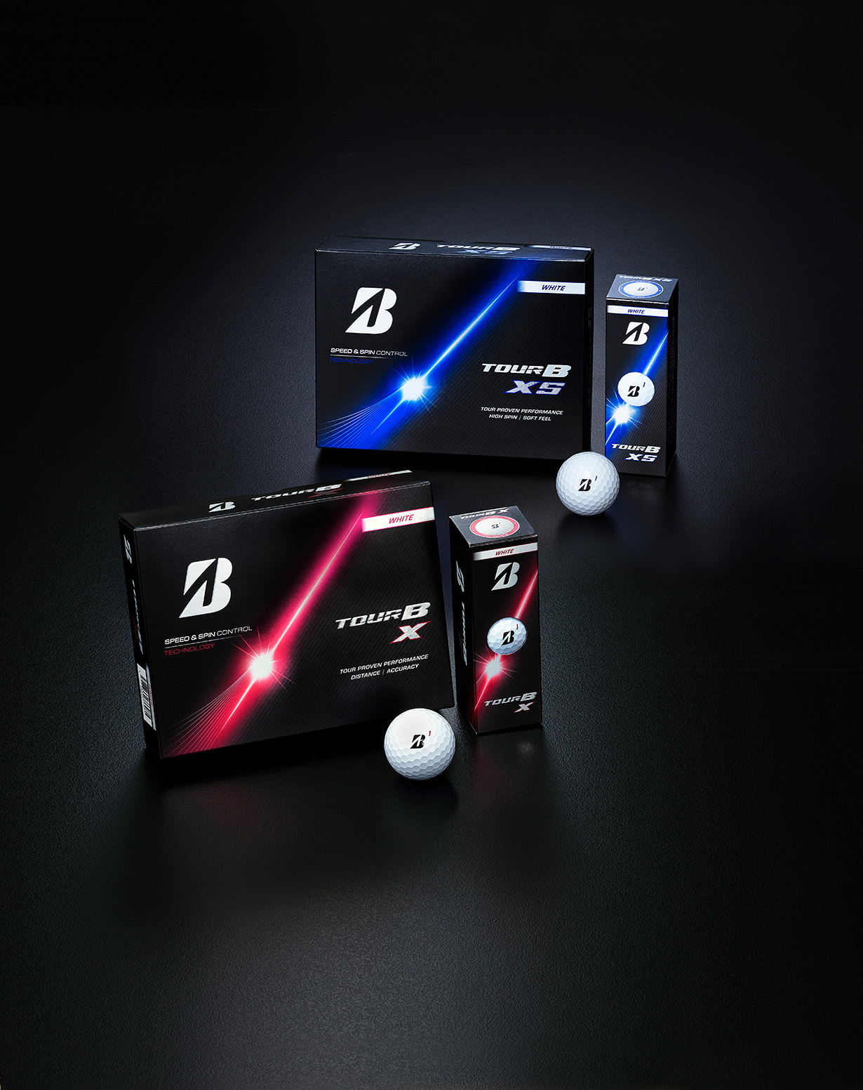 2月6日発売】TOUR B X（ホワイト） [1ダース：12個](ホワイト): ボール