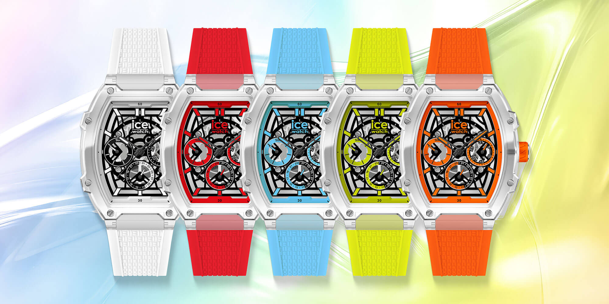 アイスウォッチ新作腕時計「アイスボリデイクリア(ICE boliday clear